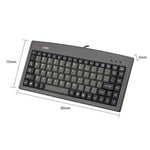 Little Kangaroo DS-3000 88 Key Wired Keyboard With Magnetic Ring Laptop Industrial Office Keyboard, PS2, USB