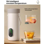 RK-3 Wireless Electric Heating Travel Kettle Portable Boiling Water Cup with 6-Temperature Settings