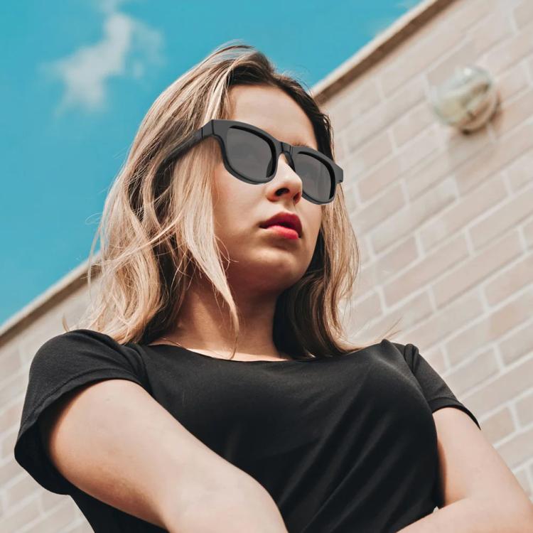 AIMB-V3 Smart Glasses With Interchangeable Sunglasses + Blue Light Blocking Lenses, AIMB-V3