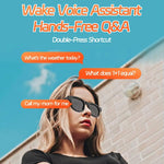 AIMB-V3 Smart Glasses With Interchangeable Sunglasses + Blue Light Blocking Lenses, AIMB-V3