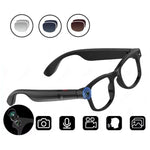 AIMB-G1 Smart Glasses with 5MP Camera & Real-Time AI Translation 1080P Stabilized Video, 3 Lens Kit, AIMB-G1