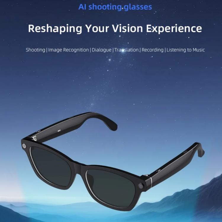 V03-T5 Smart Glasses with 8MP Camera & AI Live Translation 1080P Video Recording