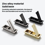 Cabinets Recessed Invisible Door Handle Concealed Grooved Rotatable Rectangular Handle For Furniture