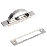 Recessed Groove Concealed Handle For Cabinets Embedded Rotating Flip-Top Handle, 4206-85mm Brushed Strip, 4206-85mm Matt Black Strip, 4206A-85mm Sanding Nickel Belt, 4209-80mm Brushed Strip, 4209-80mm Matt Black Strip, 4209-80mm Brushed Copper Strip