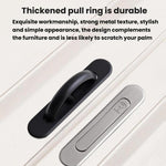 Recessed Groove Concealed Handle For Cabinets Embedded Rotating Flip-Top Handle, 4206-85mm Brushed Strip, 4206-85mm Matt Black Strip, 4206A-85mm Sanding Nickel Belt, 4209-80mm Brushed Strip, 4209-80mm Matt Black Strip, 4209-80mm Brushed Copper Strip