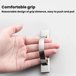 Recessed Groove Concealed Handle For Cabinets Embedded Rotating Flip-Top Handle, 4206-85mm Brushed Strip, 4206-85mm Matt Black Strip, 4206A-85mm Sanding Nickel Belt, 4209-80mm Brushed Strip, 4209-80mm Matt Black Strip, 4209-80mm Brushed Copper Strip