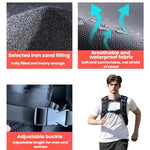 Weighted Reflective Vest Fitness Training Sports Sandbags, 3KG