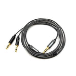 3.5mm To Dual 2.5mm Headphone Cable Audio Replacement Cable, For Sol Republic Master Tracks HD V8 V10 V12 X3, 1.2m