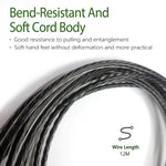 3.5mm To Dual 2.5mm Headphone Cable Audio Replacement Cable, For Sol Republic Master Tracks HD V8 V10 V12 X3, 1.2m