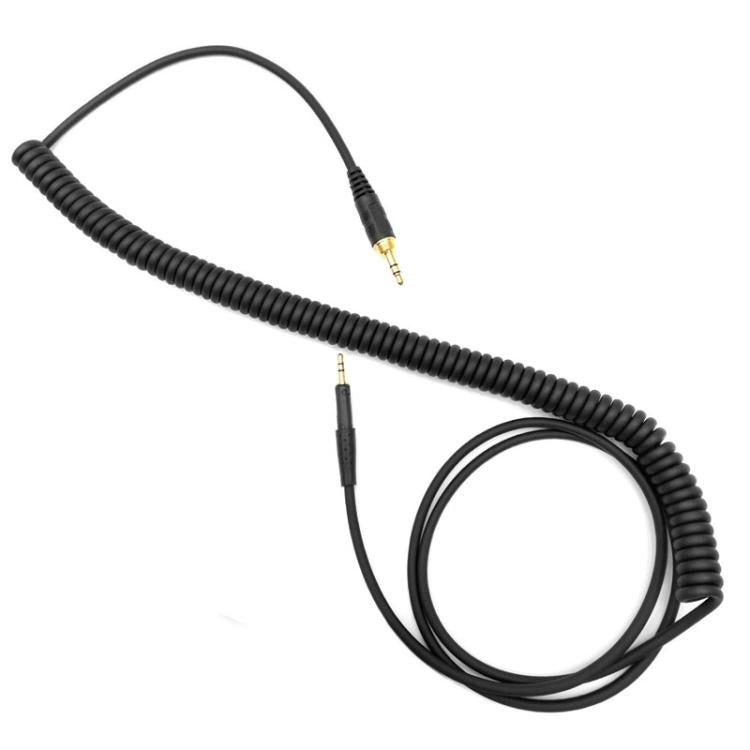 2.5mm To 3.5+6.35mm Plug Spring Headphone Cable for Sennheiser HD6 / HD8 / HD7 / HD598, ZS0229