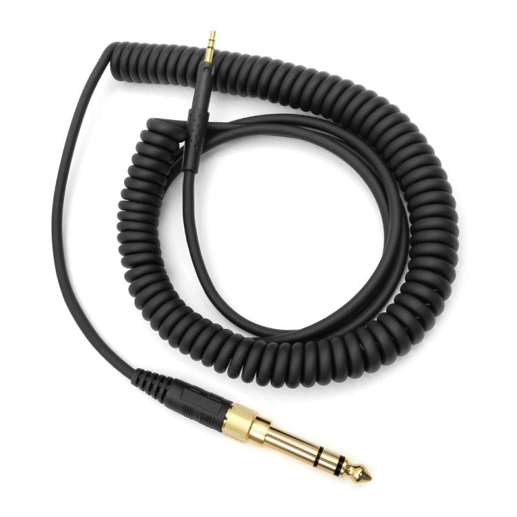 2.5mm To 3.5+6.35mm Plug Spring Headphone Cable for Sennheiser HD6 / HD8 / HD7 / HD598, ZS0229