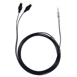 Headphone Audio Cable for Sennheiser HD414 / HD650 / HD600 / HD580 / HD660S, 2m, 1.2m