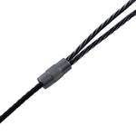 Headphone Audio Cable for Sennheiser HD414 / HD650 / HD600 / HD580 / HD660S, 2m, 1.2m