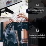 Headphone Audio Cable for Sennheiser HD414 / HD650 / HD600 / HD580 / HD660S, 2m, 1.2m