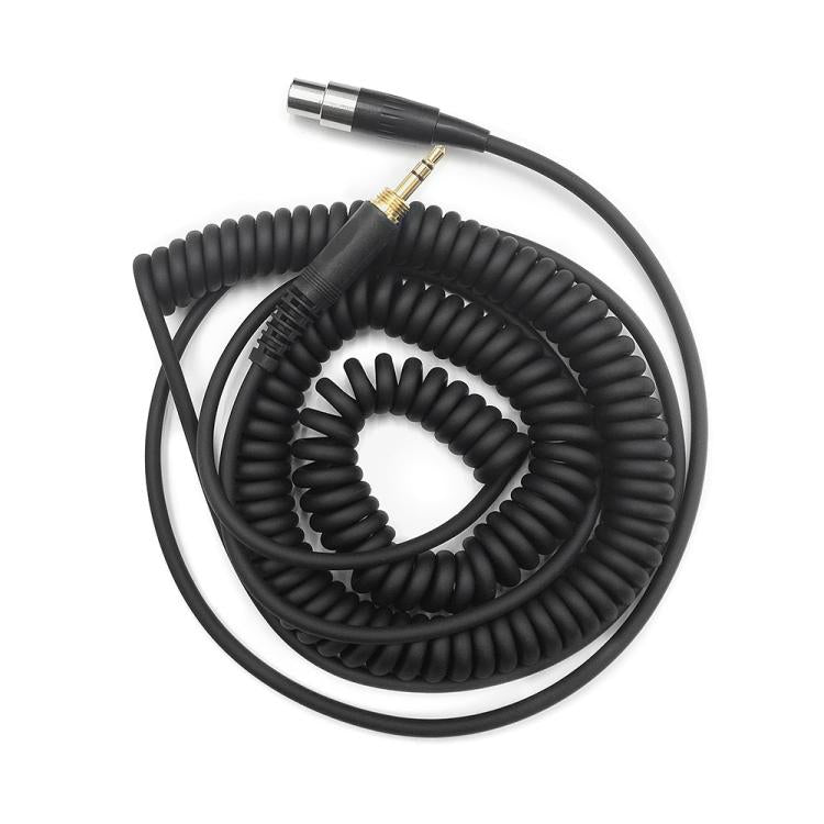 6.35mm Plug Headphone Cable for AKG Q701 Q702 K712 K240, 1.5-4.5m Spring, 3m Straight