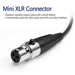 6.35mm Plug Headphone Cable for AKG Q701 Q702 K712 K240, 1.5-4.5m Spring, 3m Straight