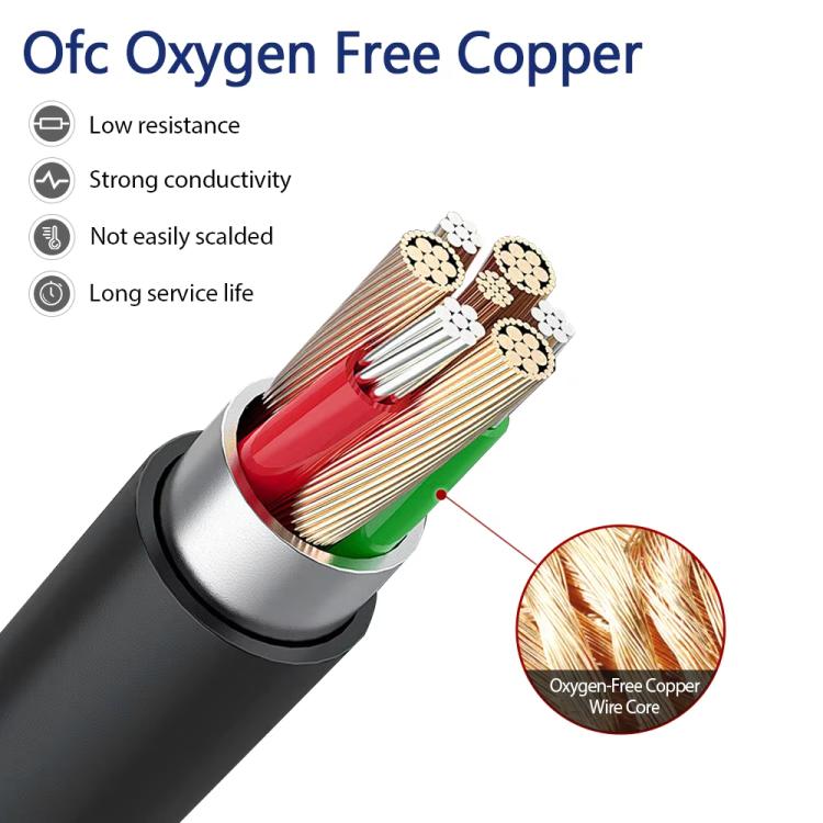 6.35mm Plug Headphone Cable for AKG Q701 Q702 K712 K240, 1.5-4.5m Spring, 3m Straight