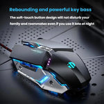 Inphic W-02 USB Wired Mouse Gaming Macro-Programmable Illuminated Computer Mice