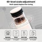 Electric Coffee Grinder Small Coffee Machine With Adjustable Grind Size