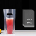 Milk Tea Coffee Disposable Takeout Bags, 100 bags in one package, 90mm Single Cup 700ml, 98mm Single Cup 700ml, 90mm Double Cup 700ml, 98mm Double Cup 700ml, 120mm Overlord Cup 1000ml