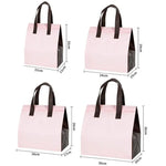 Aluminum Foil Thermal Takeaway Bag, 50 Bags In One Package, Size: 21x26x11cm, Small 21x26x11cm, Medium 24x24x15cm, Large 26x26x17cm, Extra Large 30x30x20cm