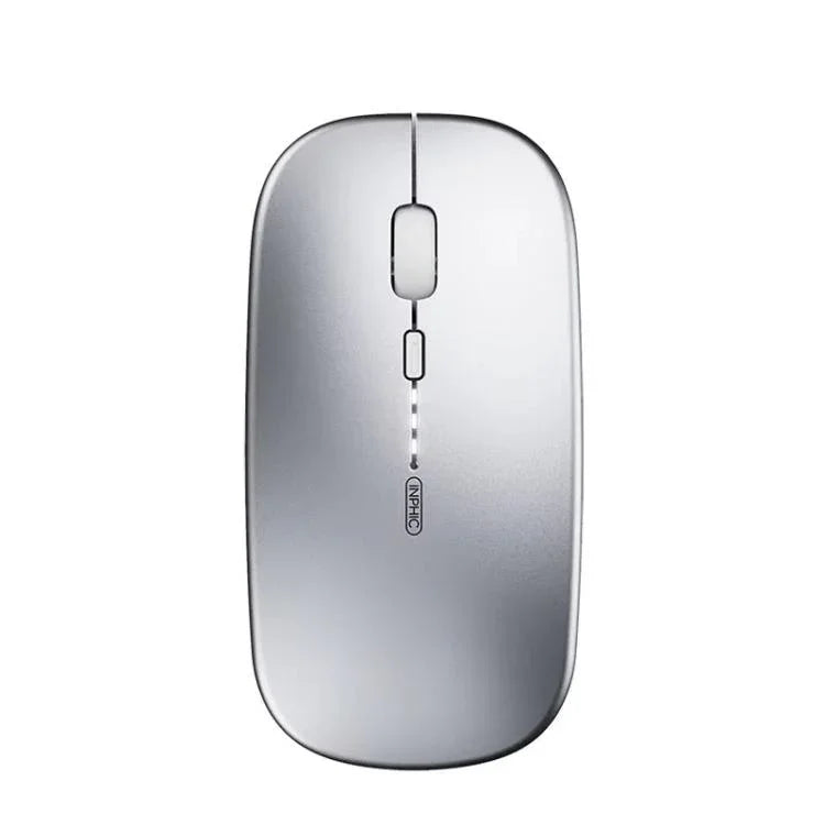 Inphic M1 PRO Wireless Bluetooth Tri-mode Rechargeable Mute Mouse With Battery Level Display