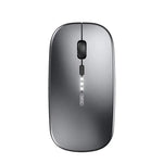 Inphic M1 PRO Wireless Bluetooth Tri-mode Rechargeable Mute Mouse With Battery Level Display