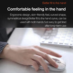 Inphic M1 PRO Wireless Bluetooth Tri-mode Rechargeable Mute Mouse With Battery Level Display