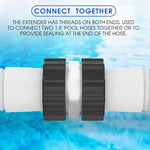 1.5 Inch Pool Hose 2-Way Connector For Intex, Coleman, Hayward