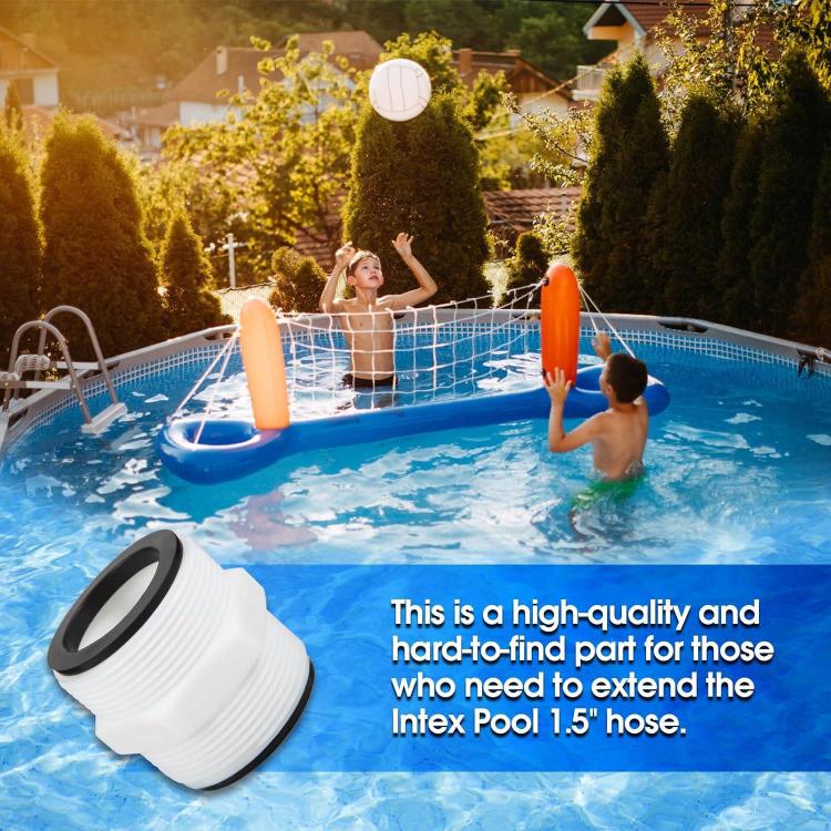 1.5 Inch Pool Hose 2-Way Connector For Intex, Coleman, Hayward