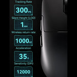 Ajazz AJ159P MC Tri-Mode Magnetic Wireless Mouse Ergonomic Lightweight Silent Gaming Mice