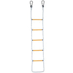 Multifunctional Resin Training Rope Ladder For Boat Climbing, White 1m, White 1.4m, White 1.8m