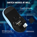 Ajazz 2.4G / Wired Dual Mode Gaming Mouse PAW3395 Chip, AJ159P With Charge Dock Black, AJ159P With Charge Dock White, AJ159 White