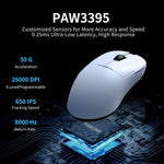 Ajazz AJ159PRO Wired / 2.4G / Bluetooth Tri-mode Gaming Mouse With Magnetic Charging Base