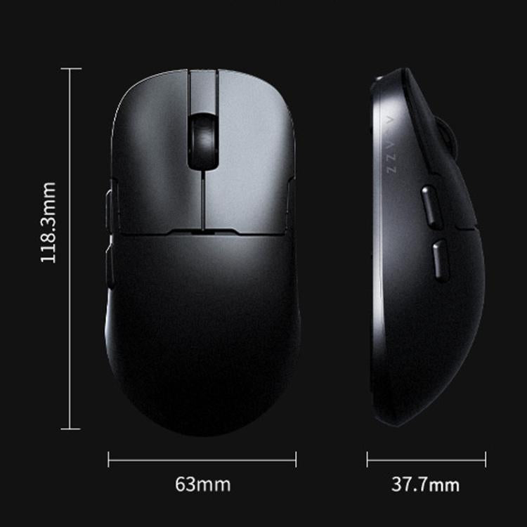 Ajazz NearLink / Wired / Bluetooth Tri-mode Mouse, AJ159 NL 400mAh PAW3311 White, AJ159 NL 800mAh PAW3311 Black, AJ159 NL 800mAh PAW3311 White, AJ159 NL P 800mAh PAW3395 Black, AJ159 NL P 800mAh PAW3395 White