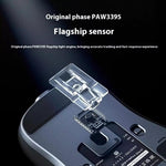 Ajazz NearLink / Wired / Bluetooth Tri-mode Mouse, AJ159 NL 400mAh PAW3311 White, AJ159 NL 800mAh PAW3311 Black, AJ159 NL 800mAh PAW3311 White, AJ159 NL P 800mAh PAW3395 Black, AJ159 NL P 800mAh PAW3395 White