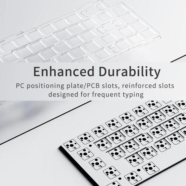 Ajazz AK650 Tri-mode Wireless Mechanical Keyboard With Screen Knob RGB Light, Flying Fish Switch Purple White Blue, Dream Switch Purple White Blue, Dream Switch Black Gray Yellow, Dream Switch Side Engraved Gradient Blackberry