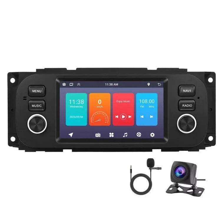 5 Inch Landscape Android Car Player Car Central Control All-In-One Unit, Standard, Standard+12 Lights Camera+Mic
