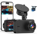 Suction Cup Bracket HD Night Vision Front And Rear Dual Recording WiFi Driving Recorder