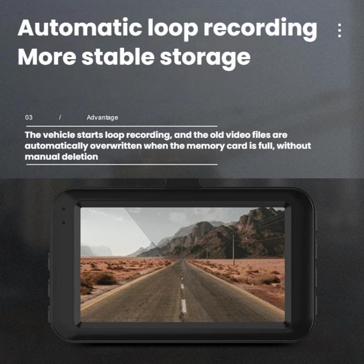 Suction Cup Bracket HD Night Vision Front And Rear Dual Recording WiFi Driving Recorder