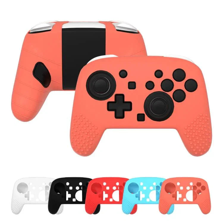 For Switch 2 Pro Controller Soft-Touch Silicone Case with Skin-Friendly Grip