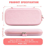 For Nintendo Switch 2 Sakura Print Crossbody Bag Portable Handheld Shoulder Carry Case, Carry Case