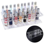 36-Hole Transparent Acrylic Lipstick Display Stand Perfume Makeup Brush Storage Rack, YX202
