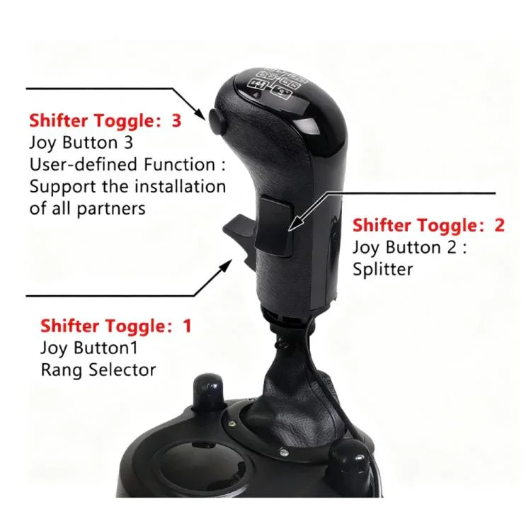 Racing Game Joystick Simulator Shifter For Logitech G29 / G27 / G25 / G923, HB043