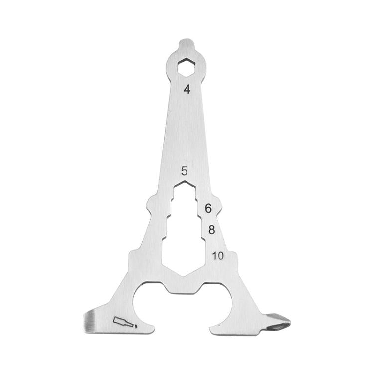 Outdoor Wrench Bottle Opener Screw Tool Stainless Steel Multi-Tool Card, Tower Shape, Shark Shape, Giraffe Shape