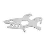 Outdoor Wrench Bottle Opener Screw Tool Stainless Steel Multi-Tool Card, Tower Shape, Shark Shape, Giraffe Shape