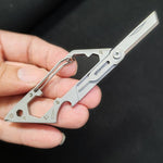 6 In 1 Cell Phone Card Removal Pin Keychain Tool Multi-functional Carrying Portable Wrench, 6 In 1