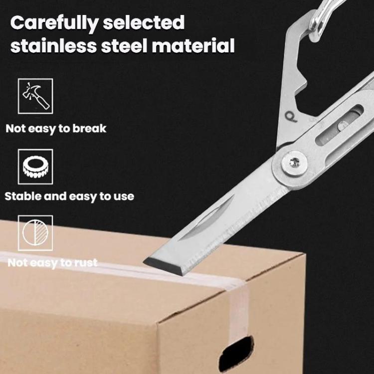 6 In 1 Cell Phone Card Removal Pin Keychain Tool Multi-functional Carrying Portable Wrench, 6 In 1