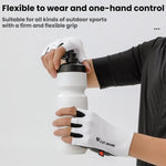 WEST BIKING قفازات تدريب ركوب الدراجات مبطنة وقابلة للتنفس وغير قابلة للانزلاق، M، L، XL، XXL