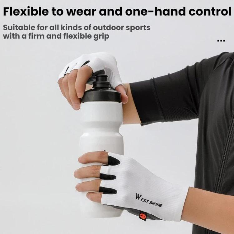 WEST BIKING قفازات تدريب ركوب الدراجات مبطنة وقابلة للتنفس وغير قابلة للانزلاق، M، L، XL، XXL